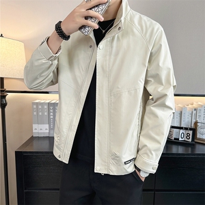 2026店主风春季立领简约休闲棒球服夹克外套男7719-P55图片