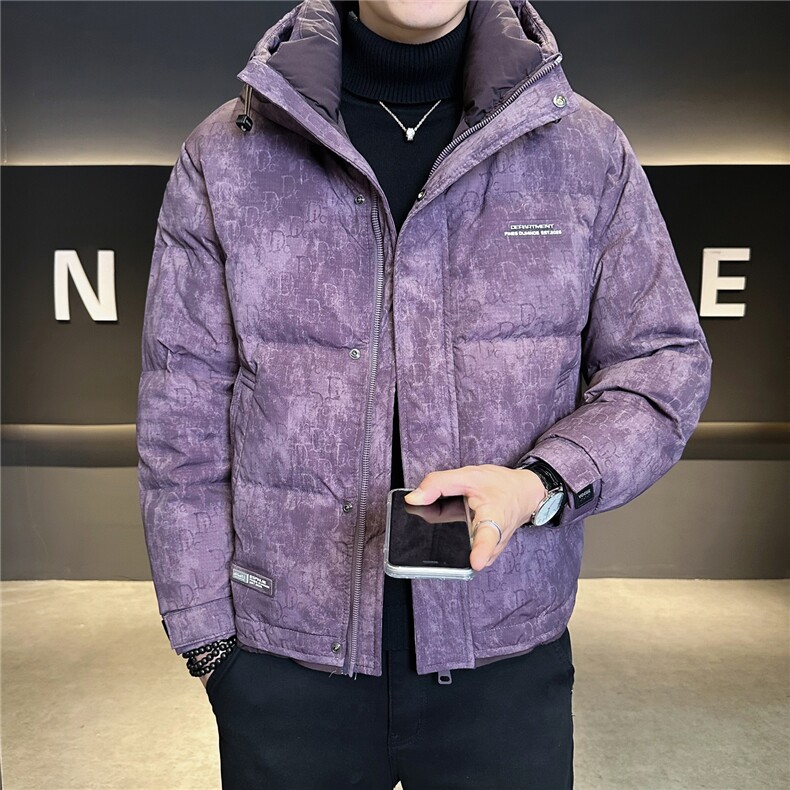 9926-L-4XL-P210-标50绒店主风冬季连帽休闲男士百搭羽绒服男,男装羽绒服,电商B255