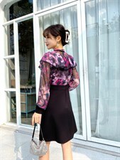 雪纺连衣裙，女装连衣裙，千禧宏运