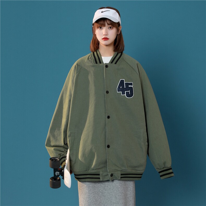 中性棒球领简约男女同款夹克上衣外套JK328/P90,男装夹克,星座202-3