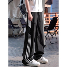 设计感男2025夏季情侣款直筒裤子休闲长裤MK309P36，男装休闲裤，星座1013-5