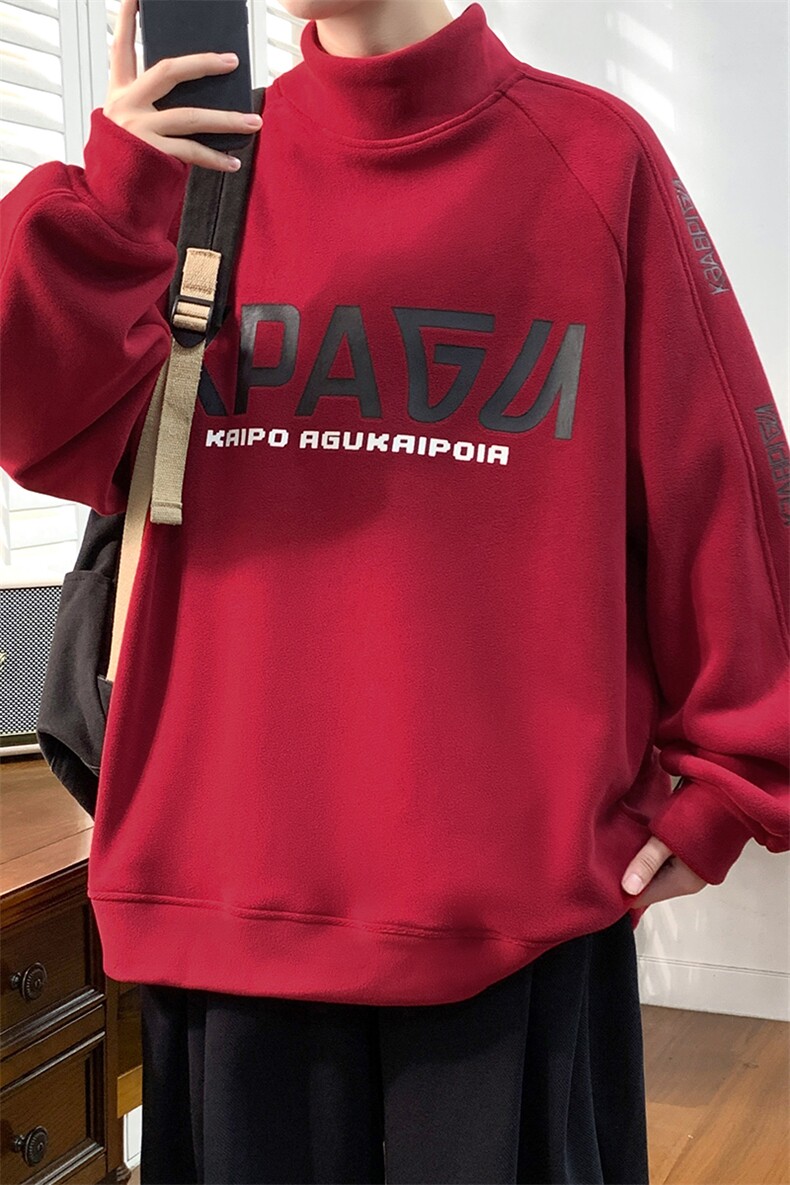 【奥粒绒】秋冬港风青少年加绒加厚卫衣男设计感外套ALR5501-P45,女装短外套,星座301D(原星座1004-8）