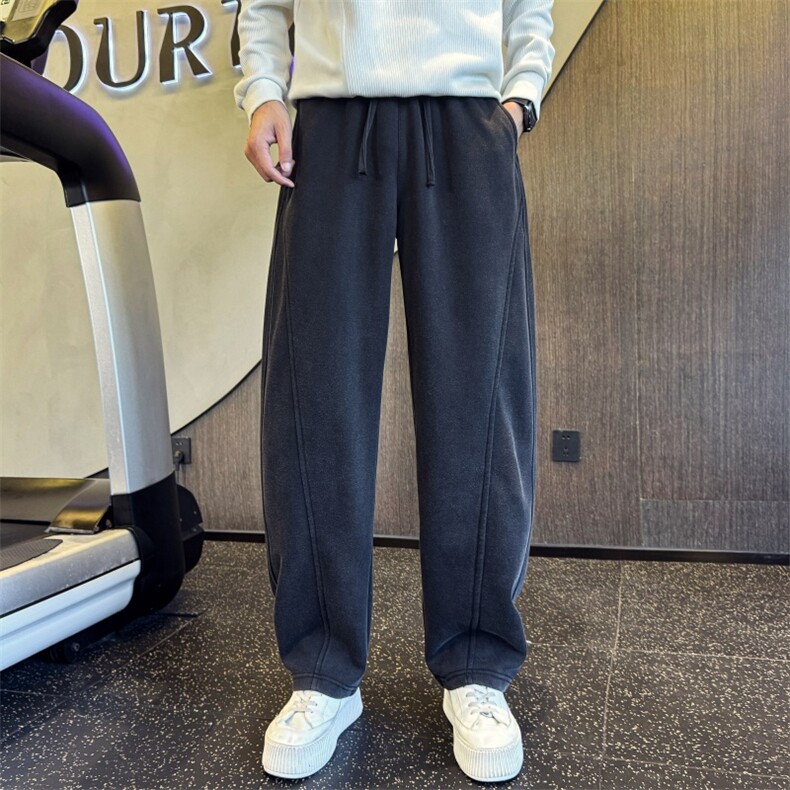 B340BK58P6898店主风小伙风新款水洗弯刀裤,男装休闲裤,电商B340