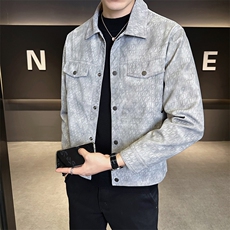皮夹克男2025新款秋季皮衣外套男C317-JK518-P135，男装夹克，电商C317