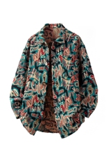 1色织提花网红大码M-5XL夹克男:90%聚酯纤维10%棉JK77980P50控78，男装夹克，星座226-2