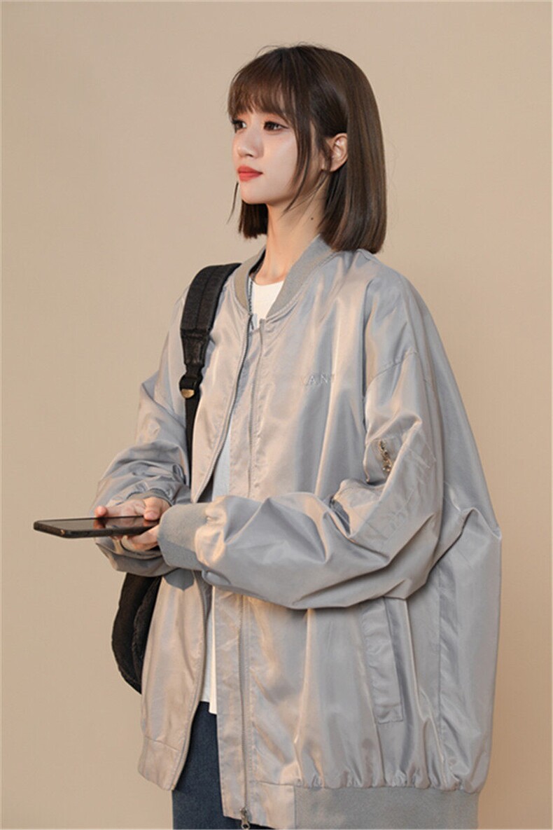 纯色刺绣夹克防水棒球服X1213-DY148-P75,男装夹克,星座1213