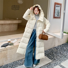 2025现货长款羽绒服210-3293-P370-4682025年冬季长款有帽不可拆，女装羽绒服，韩蜜菓