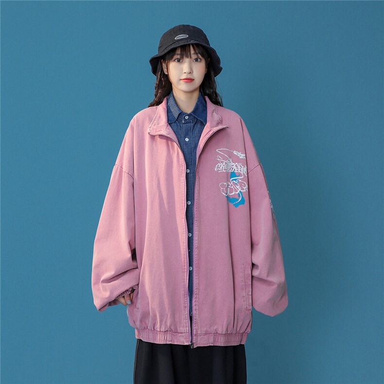 25春季新款中性风手绘宽松潮流创意夹克上衣JK9138/P125/168,男装夹克,星座202-3