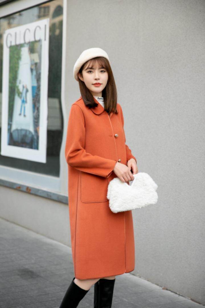 冬装新款：双面羊绒大衣中长款M一XX，其它，拉思维加丝