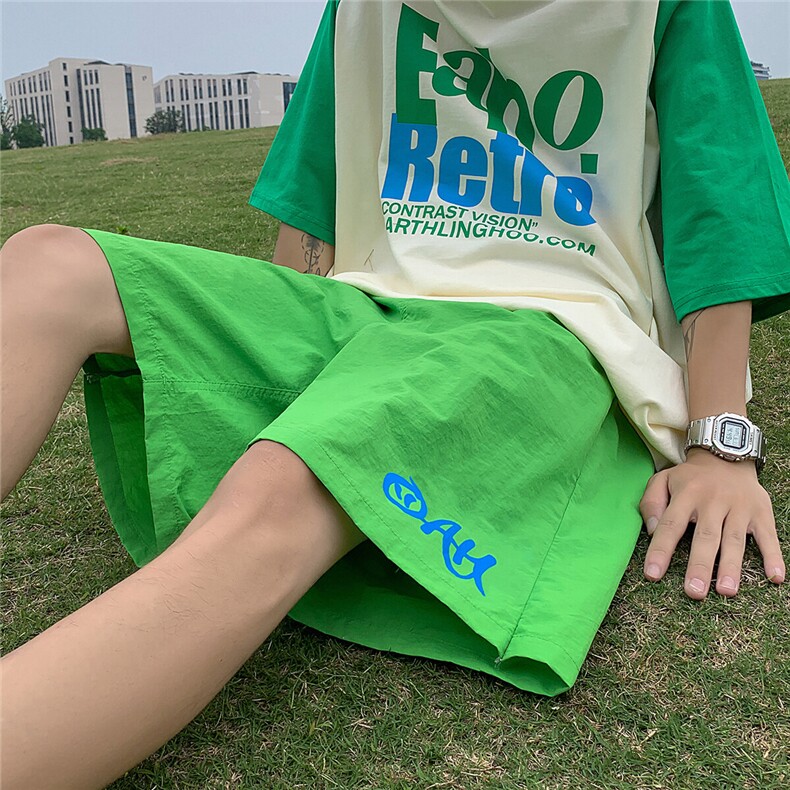 1多巴胺搭配短裤男大码M-5XL休闲潮流五分裤男DK77036P18控29.9,男装牛仔裤,星座226-2