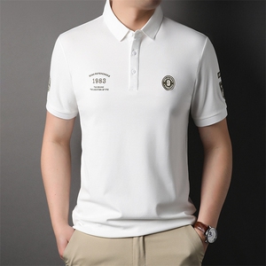 夏季中青年男士商务休闲短袖打底体恤时尚潮流上衣 HP33937-P68图片