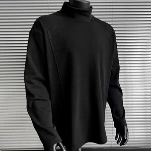 潮牌男装卫衣男春秋款拼接男款衣服秋季2025新款男士长袖大码高端