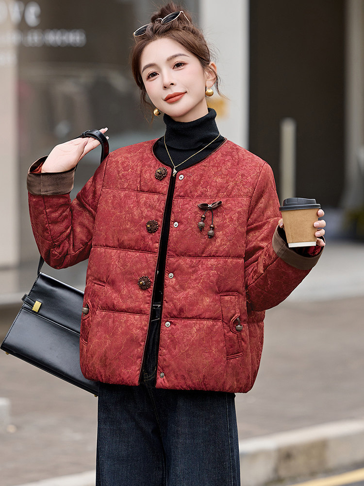 （现货）新款欣贝拉2025年冬季guo风羊毛填充大衣休闲气质款,女装毛呢外套,欣贝拉