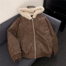 新款冬季棉服棉衣男生加厚保暖面包服潮牌帅气外套MY094-P108，男装棉衣，星座308B-2
