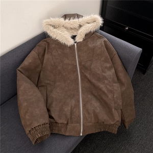 新款冬季棉服棉衣男生加厚保暖面包服潮牌帅气外套MY094-P108图片