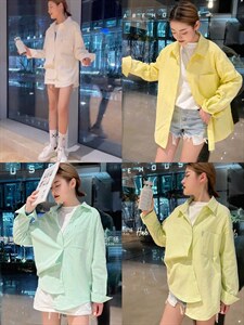 OUGNI春装新款水洗衬衫,女装衬衫,OGENI 欧葛妮