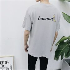 2021夏季休闲棉Tbanana印花短袖T恤703-T115，男装T恤，星座703