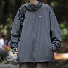 情侣防晒衣夏薄款连帽衣服潮牌日系户外防紫外线外套男W4913-P36，男装防晒衣，星座412