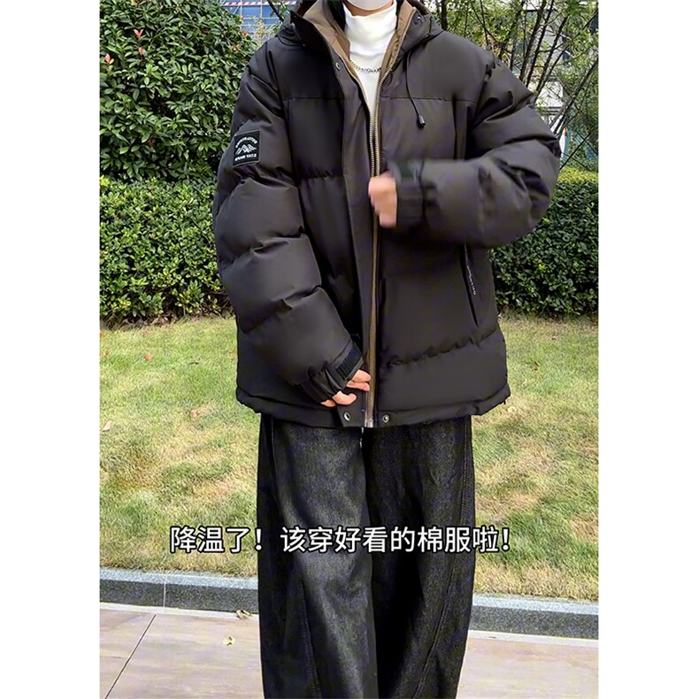 现货高品质美式高街冬季重磅三防加厚羽绒棉衣登山冲峰外套厚，男装棉衣，电商A486-1