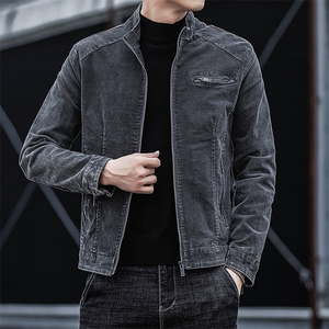 JK1856-P100水洗做旧牛仔衣外套男女春秋高街工装夹克图片