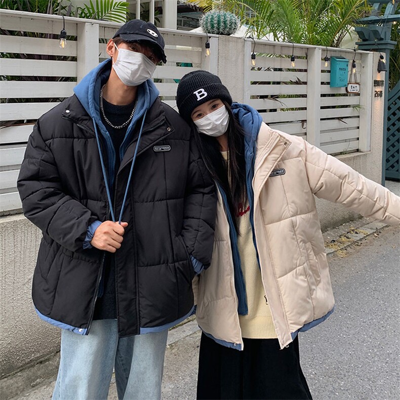 棉衣男冬季新款港风连帽美式休闲假两件外套上衣MY2301-特P80,男装棉衣,星座214-3