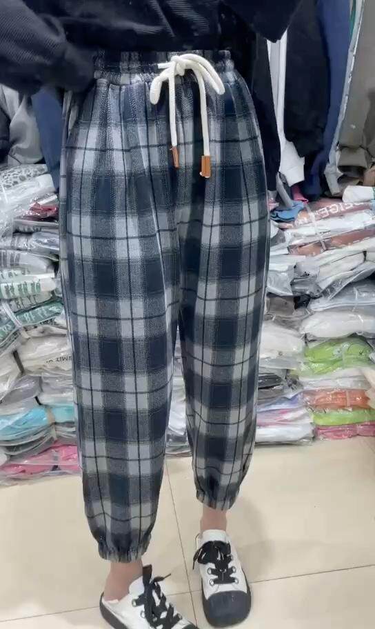 磨毛格子裤好卖哦，其它，欧妮卡蒂蔓