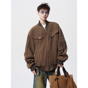 JS0563-P68高质量灯芯绒夹克外套2025秋冬新款潮牌百搭休闲上衣服图片