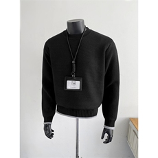 自家假模图 B216 5166 P65 2025秋冬装男士卷边加厚不加绒毛衣,男装针织衫/毛衣,电商B216(原B302),电商基地 自家假模图 B216 5166 P65 2025秋冬装男士卷边加厚不加绒毛衣,男装针织衫/毛衣,电商B216(原B302),电商基地