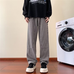 美式牛仔裤男款秋季长裤潮 B3017 P52图片