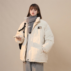 灯芯绒时尚立领贴标学院风棉服2025冬季新款韩版ins控118C527-90，男装棉衣，星座911-2(原星座613-2）