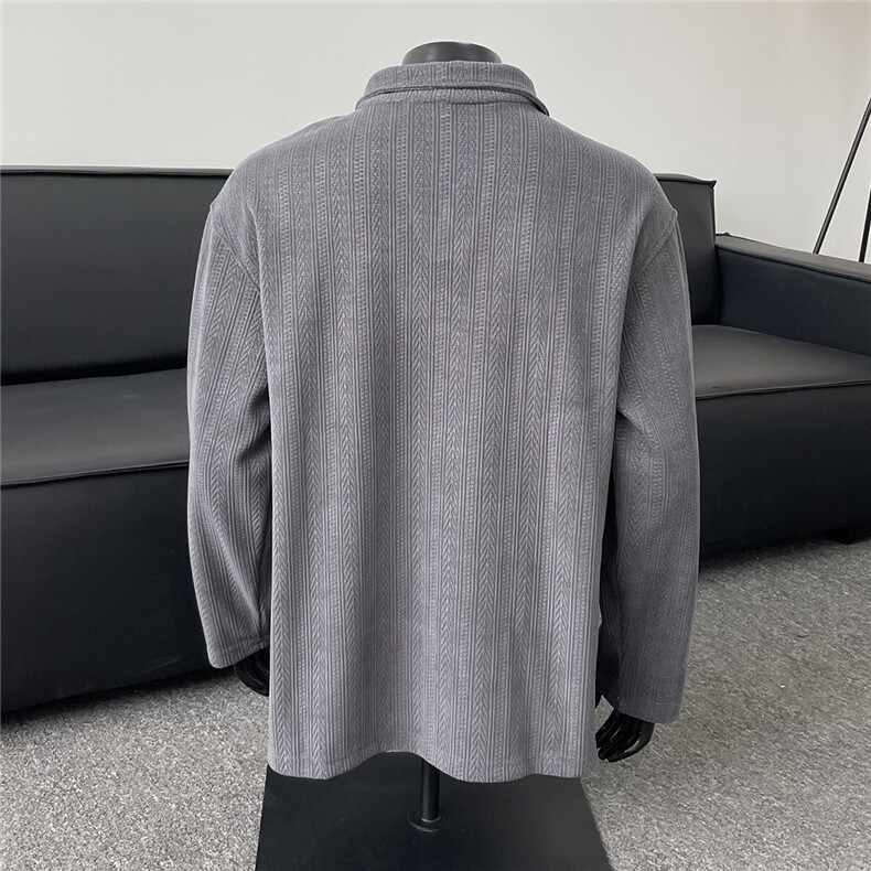 现货~麦穗大码套头卫衣W987/特P28深灰色,男装卫衣,电商A094