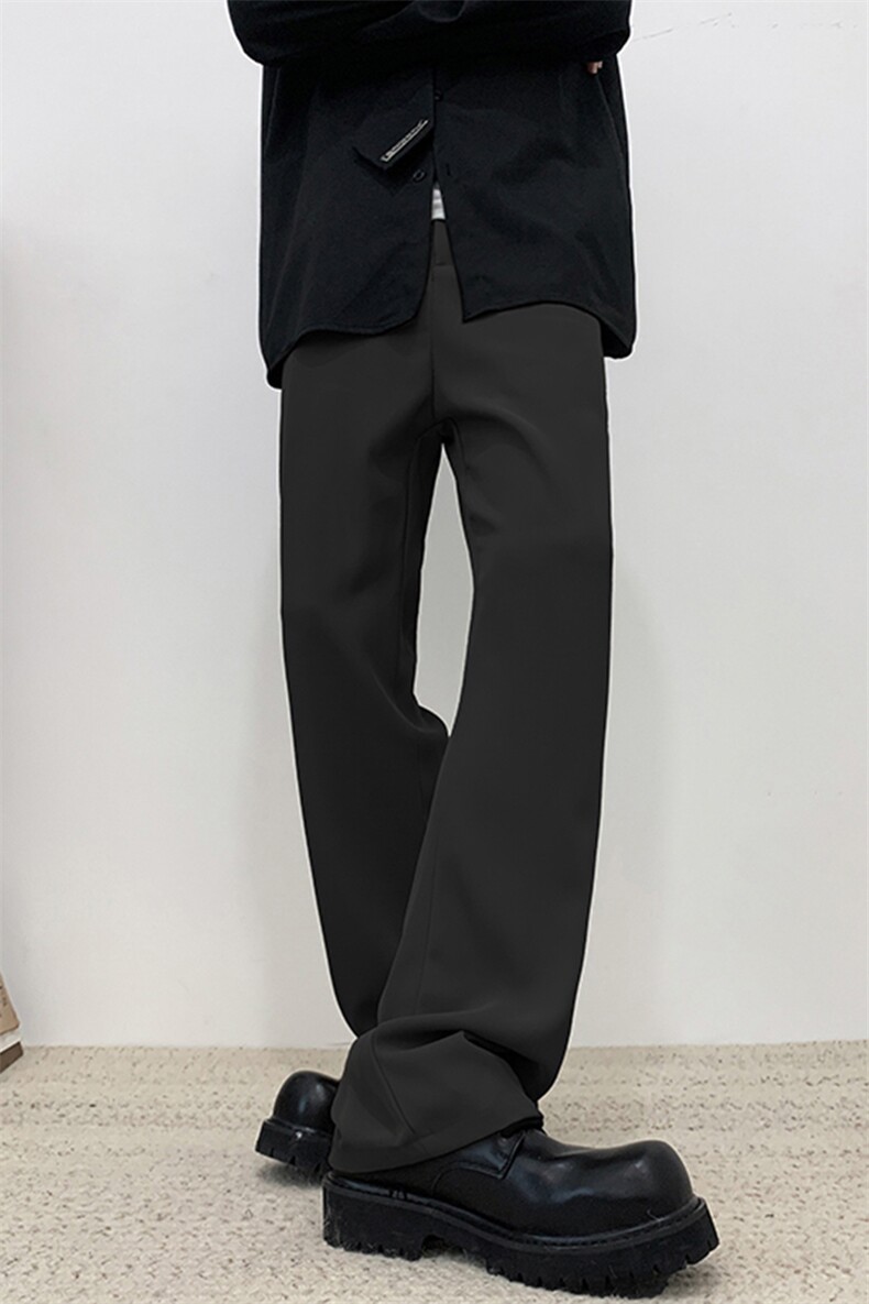 现货垂感直筒休闲长裤男春夏季潮牌痞帅宽松西裤子潮XK302-P50,男装西裤,电商A178