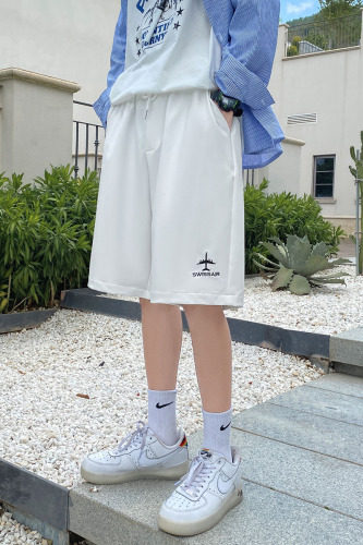 2021夏季港风短裤男宽松中性五分裤情侣款DS-A160-1-512-P25,男装休闲裤,电商C323-1