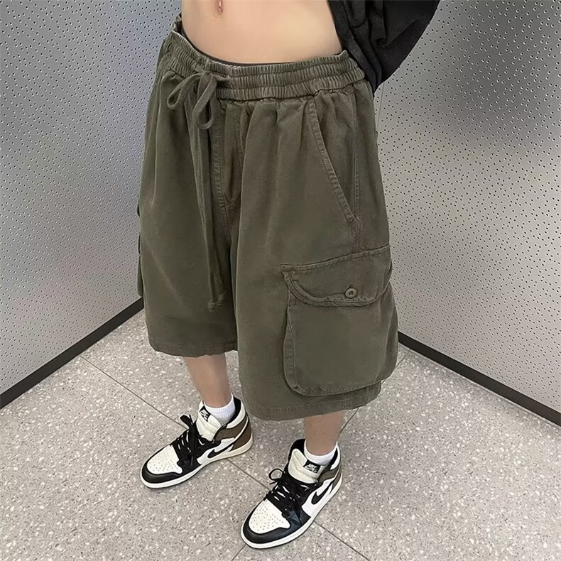 气质新款男时尚潮牌休闲裤纯色夏季五分裤休闲裤EK115-P35,男装休闲裤,星座1109-3