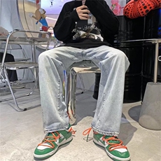 男休闲春季新款潮浅色牛仔裤N8042P41，男装牛仔裤，星座1116-2