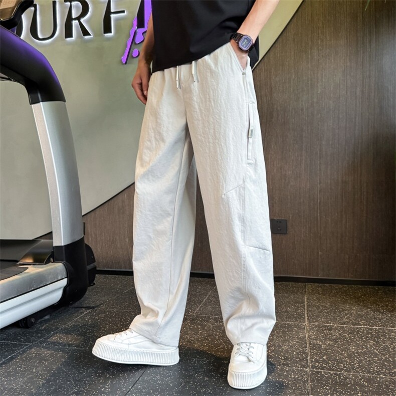 K68535p68982025夏季薄款裤子男小伙风店主风速干裤休闲裤,男装休闲裤,电商B340