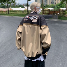 Wt41-P72美式复古机车拼色夹克，男装夹克，星座1501-1
