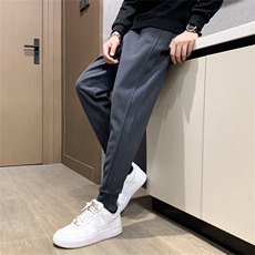 2026秋季男士休闲裤简约百搭潮流时尚束脚工装卫裤长裤子K8008，男装休闲裤，星座505-2（原电商A260-1)