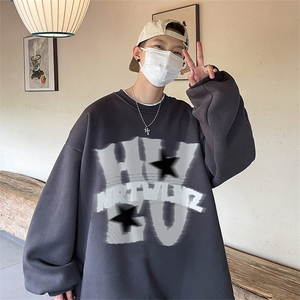 直播360克重磅美式印花卫衣Y213特P28 同步供应华棉品质P38特图片