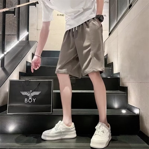 夏季新款男士薄款直筒运动休闲短裤潮流宽松百搭五分裤D04,甘孜旅游穿搭夏季裙子图片