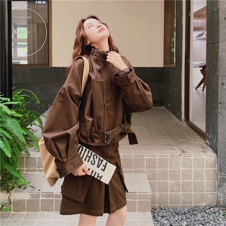 现货主推25秋时尚休闲2C326-W308-上衣P175-K268-半裙P110-K168,女装套装/套裙,2C326