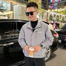 工装外套男新款潮流短款夹克衣服男士春秋款上衣，男装夹克，星座1013