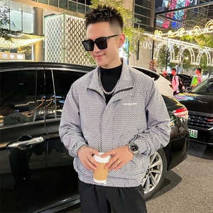 工装外套男新款潮流短款夹克衣服男士春秋款上衣图片