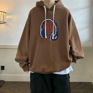 连帽卫衣男大码胖子帽衫大号运动服WY2422-P35图片