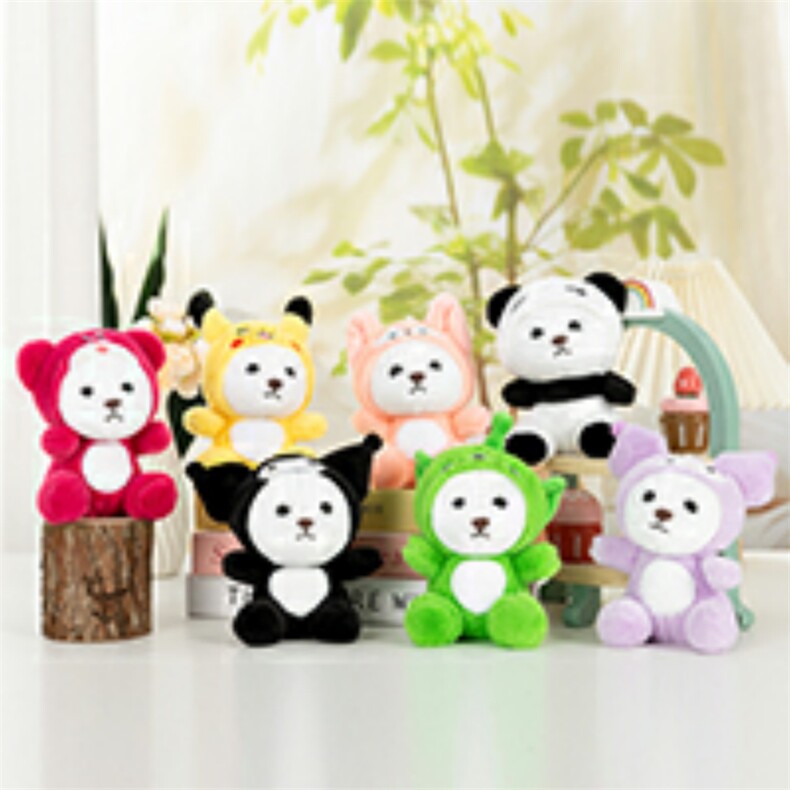 变装莉莉熊挂件，童话毛绒