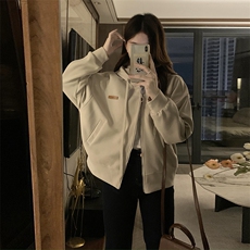 A381-P92秋季开衫卫衣女2024新款春秋外套短款小个子上衣春秋季，男装卫衣，星座911