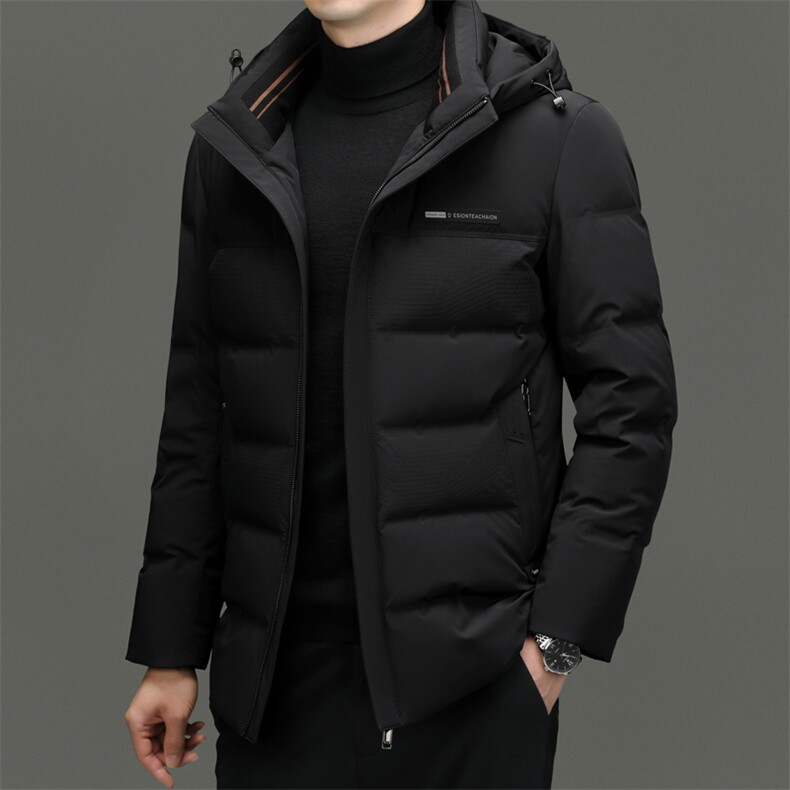 DF23536钱塘2020-2时尚休闲简约冬季厚款中年男士羽绒服P313,男装羽绒服,钱塘207-2