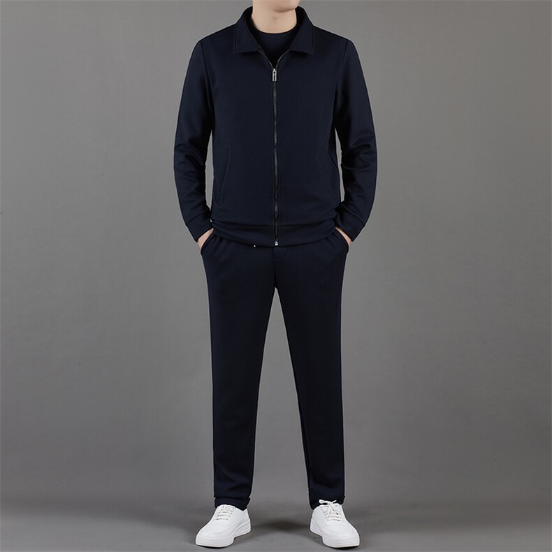 AFW188111215加厚毛料精品男士运动套装三件套主题长期款稳定,女装套装/套裙,钱塘207-3