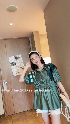 丝巾款小衫，女装，萌蔻