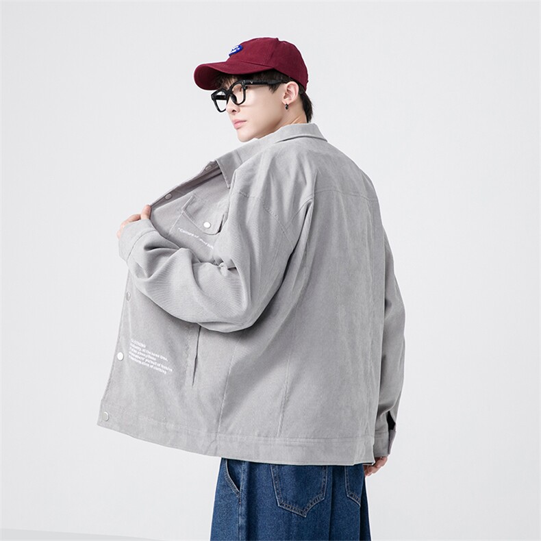 春秋季高品质百搭休闲宽松夹克男士JK154-P55,男装夹克,星座1204